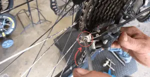 attach your shift cable