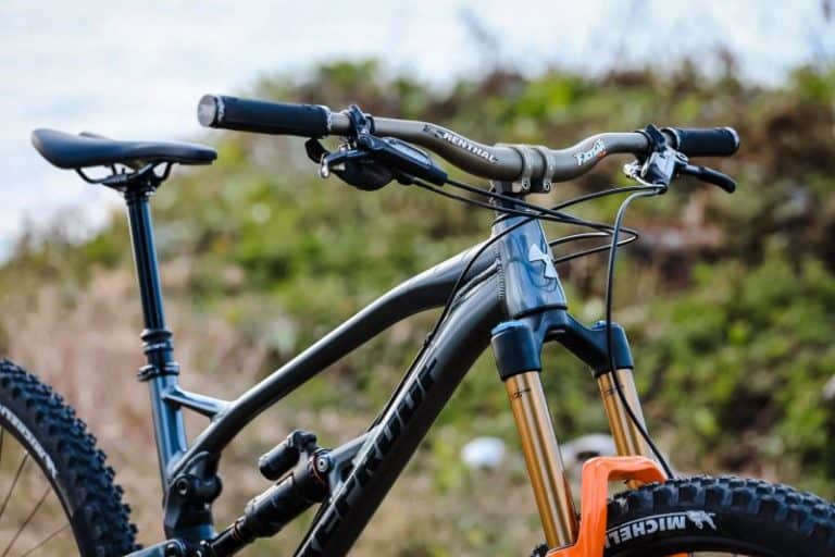 raised mountain bike handlebars