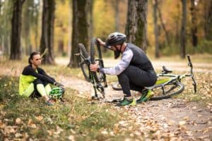 How To Take Front Wheel Off Mountain Bike